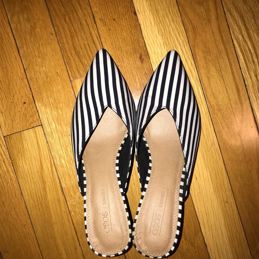ASOS Striped Mules - Picture 2 of 4
